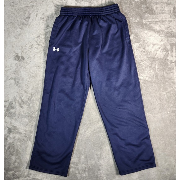 Under Armour Joggers Mens XL Navy Blue Unstoppable Fitted Cargo Pants 200031 - Picture 1 of 16